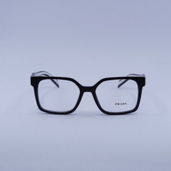 Prada PRB03V 16K1O1 Eyeglasses Black 54mm Square Frame - Picture 2 of 9